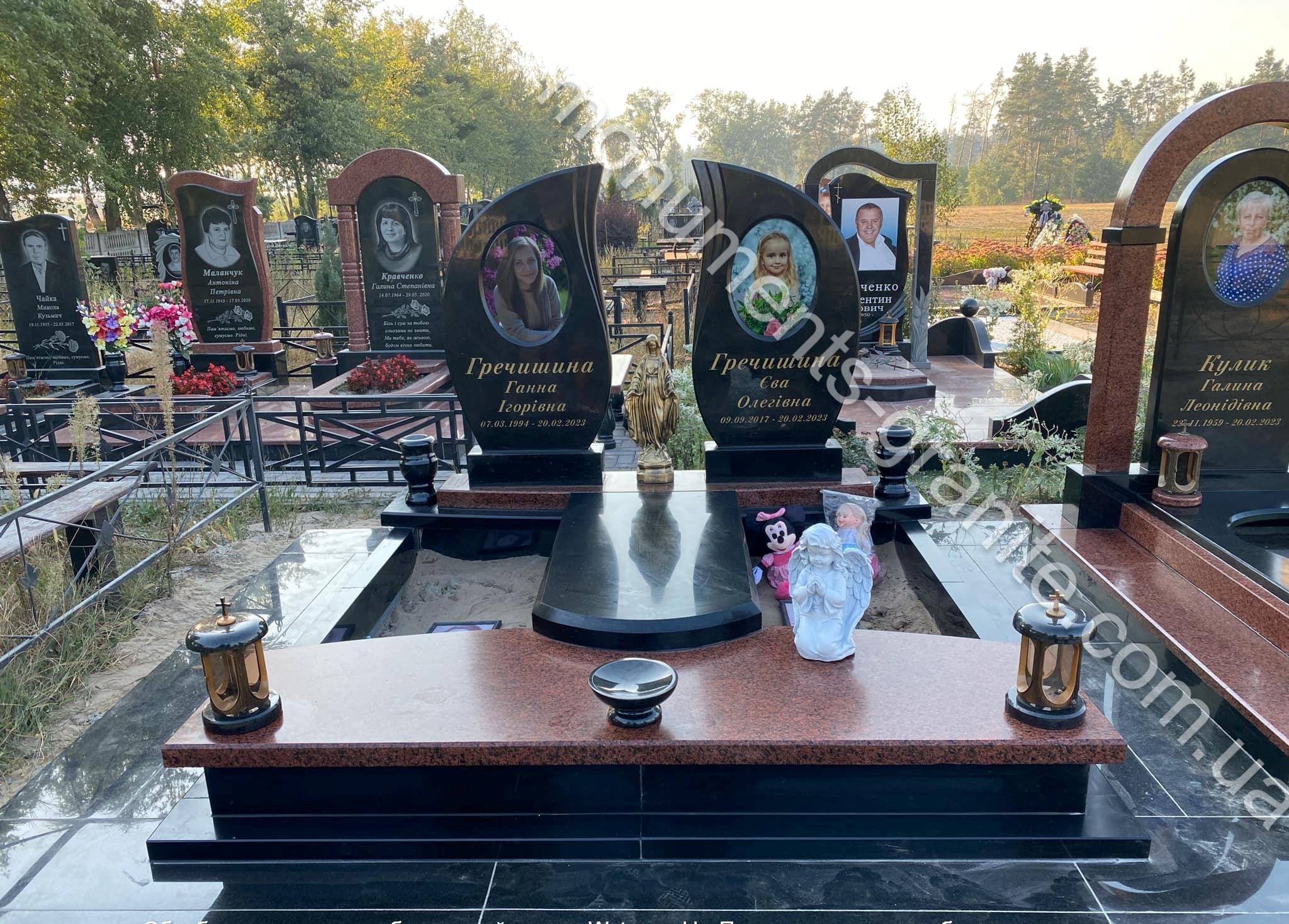 Памятник з граніту №Е29 Памятник з граніту №Е29